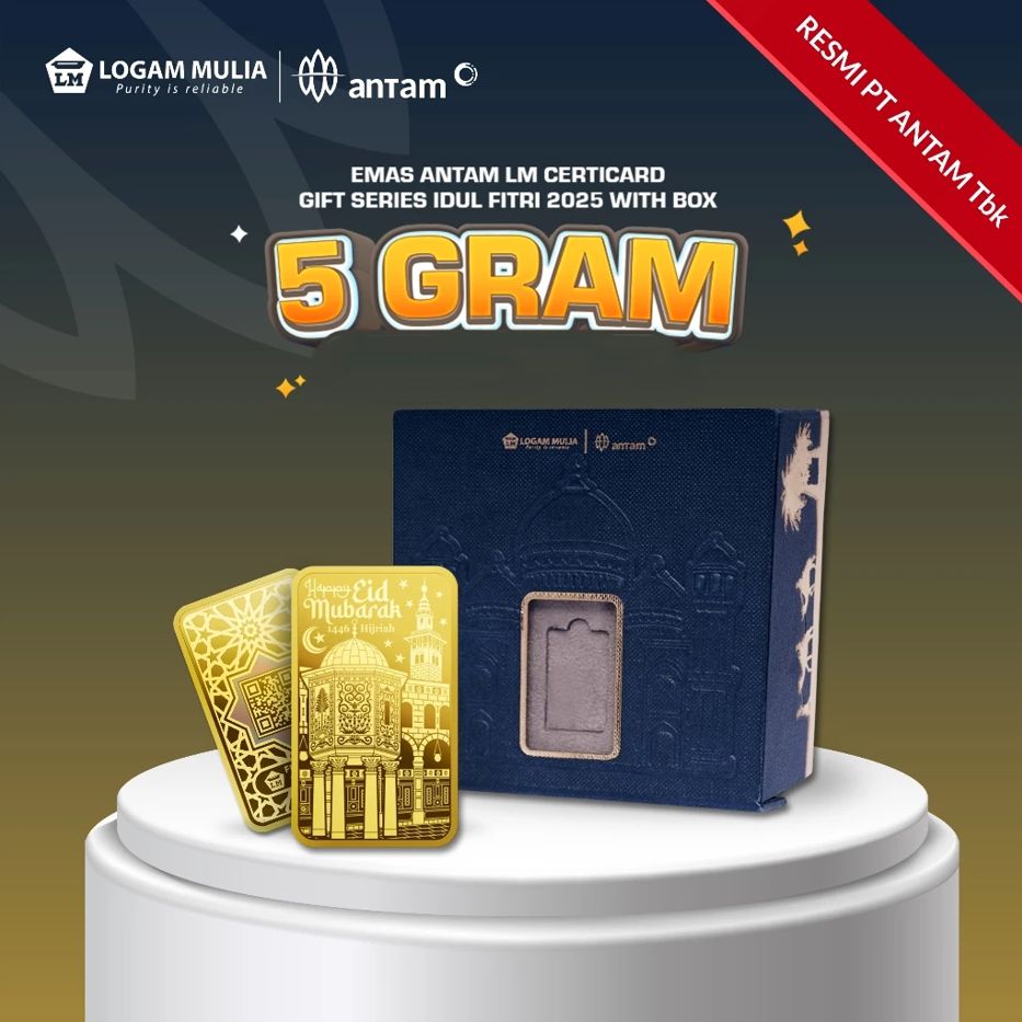 Emas Batangan Selamat Idul Fitri – 5 gram